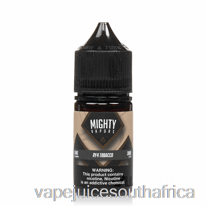 Vape Juice South Africa Ry4 Tobacco - Mighty Salts - 30Ml 50Mg